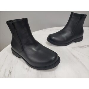 NEW NO BOX Size 10 5E EXTRA WIDE Propet Troy Men's Boots n Black MBA005L